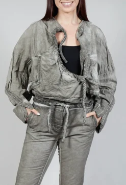 Rundholz Mainline Jackets^Shirred Jacket in Hay Cloud