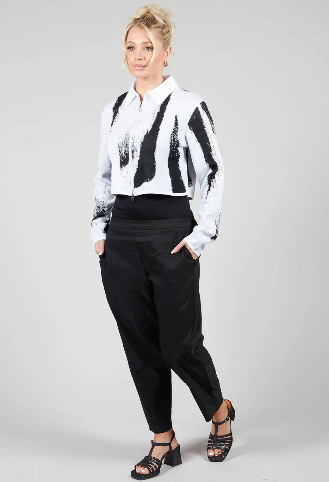 Sarah Pacini Cardigans^Shirt Cardigan in White