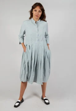 Aequamente Dresses^Shirt Dress in Ghiaccio