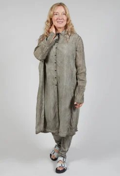 Rundholz Mainline Dresses^Shirt Dress in Hay Cloud