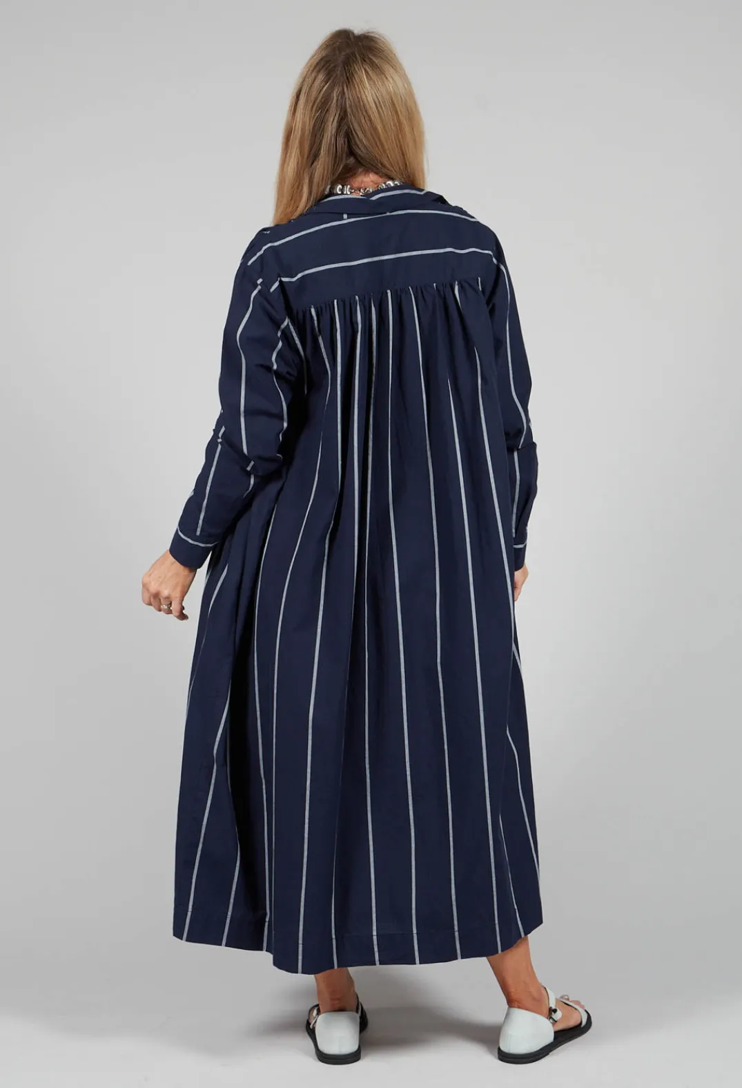 Amici Dresses^Shirt Dress in Indigo