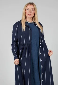 Amici Dresses^Shirt Dress in Indigo