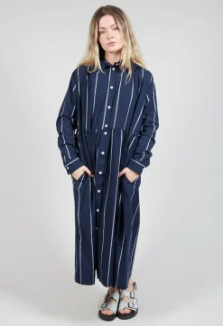 Amici Dresses^Shirt Dress in Indigo