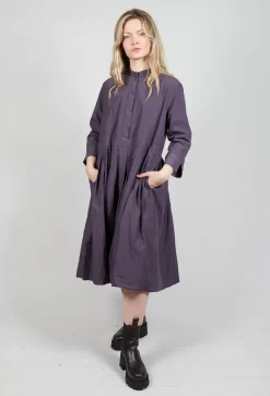Aequamente Dresses^Shirt Dress in Melanzana