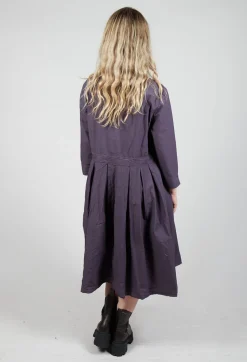 Aequamente Dresses^Shirt Dress in Melanzana