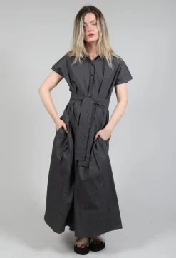 Apuntob Dresses^Shirt Dress in Stone