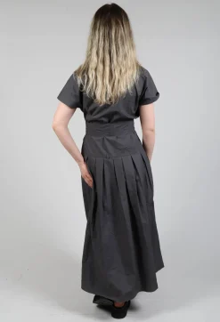 Apuntob Dresses^Shirt Dress in Stone
