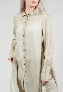 Rundholz Mainline Dresses^Shirt Dress in Straw Cloud