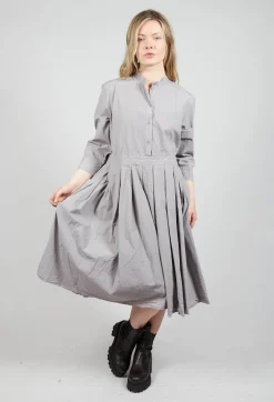 Aequamente Dresses^Shirt Dress in Taupe