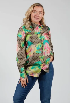 Maliparmi Shirts & Blouses^Shirt in Rosa / Verde