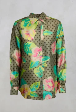 Maliparmi Shirts & Blouses^Shirt in Rosa / Verde