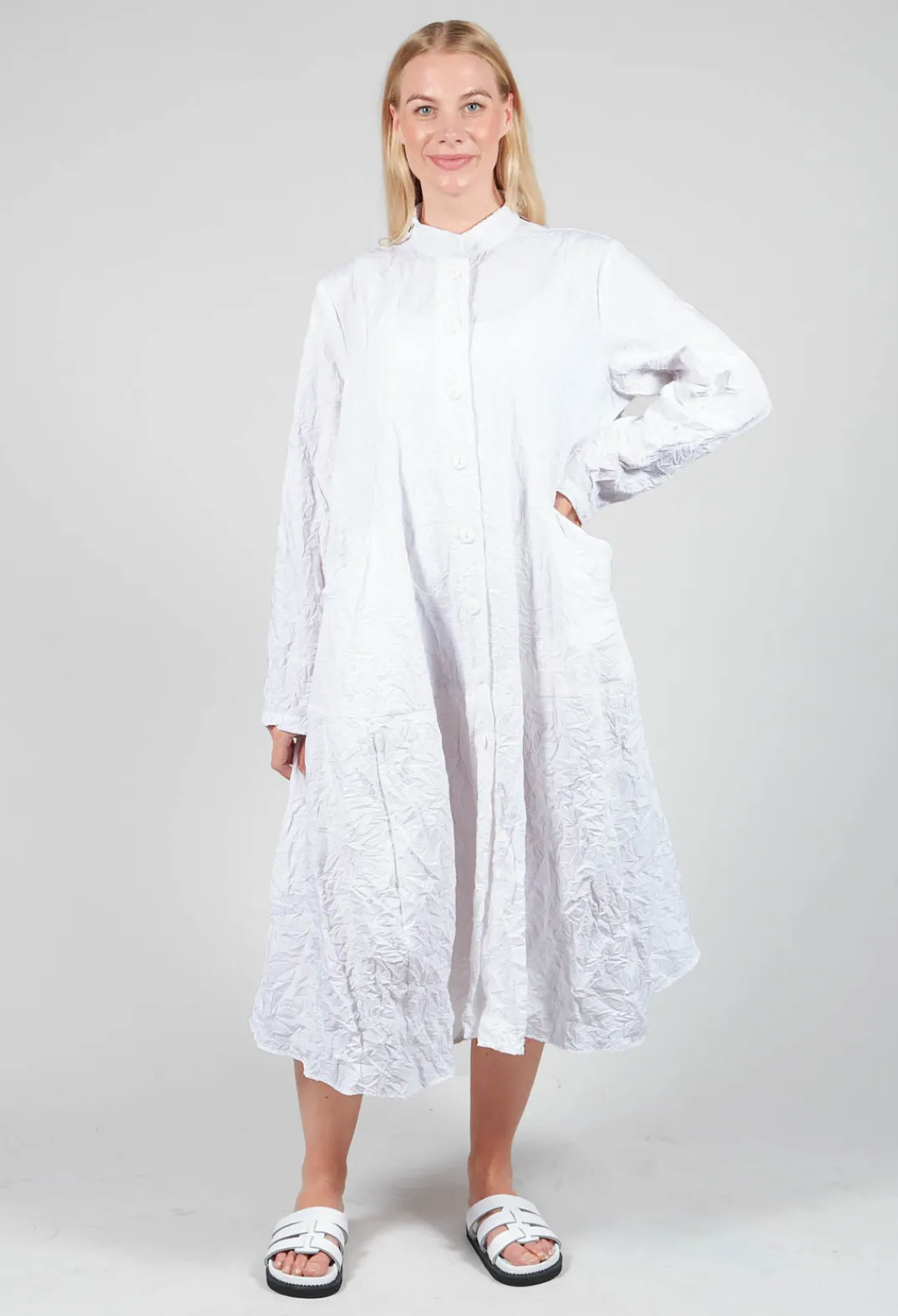Bread and Butter Jackets^Shirt Jacket in White