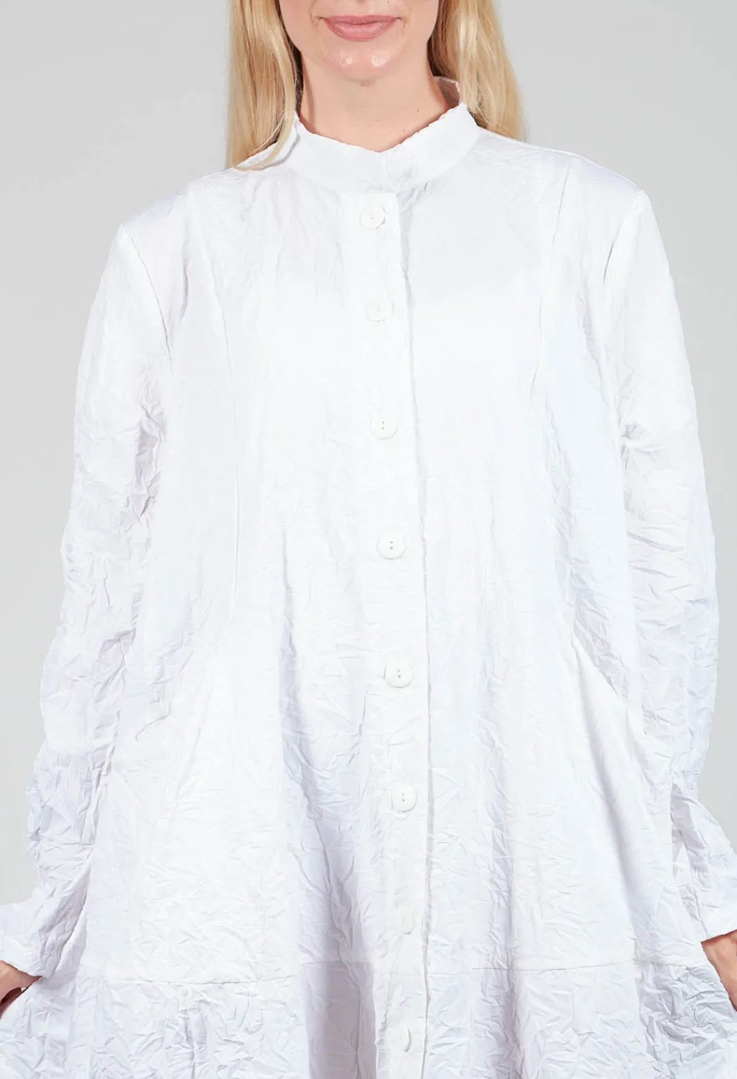 Bread and Butter Jackets^Shirt Jacket in White