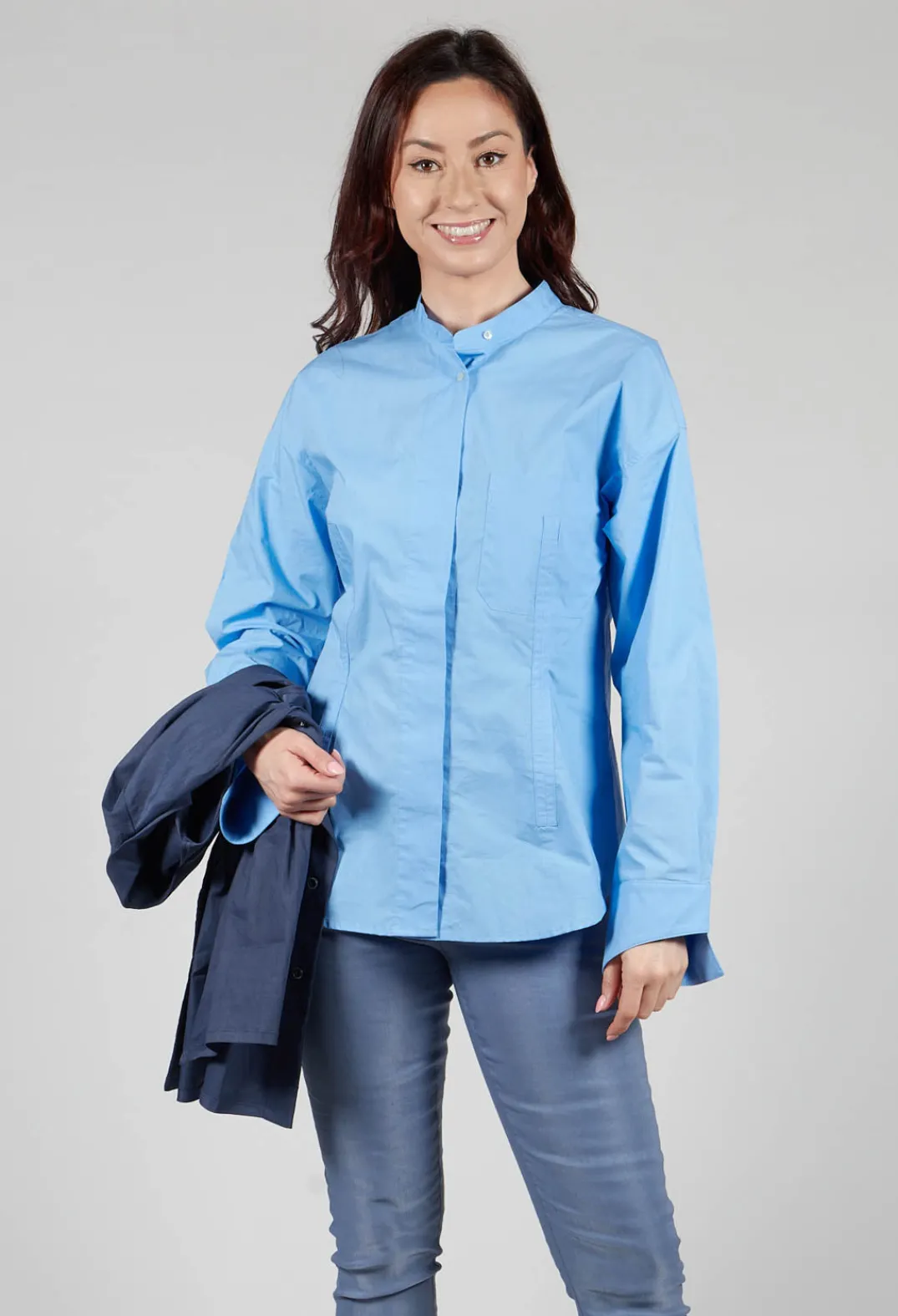Malloni Shirts & Blouses^Shirt Poecillia in Celeste