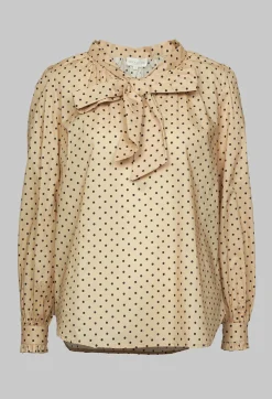 Dea Kudibal Shirts & Blouses^Shirt with Bow in Dot