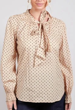 Dea Kudibal Shirts & Blouses^Shirt with Bow in Dot
