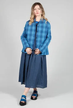 Apuntob Jackets^Short Jacket in Denim