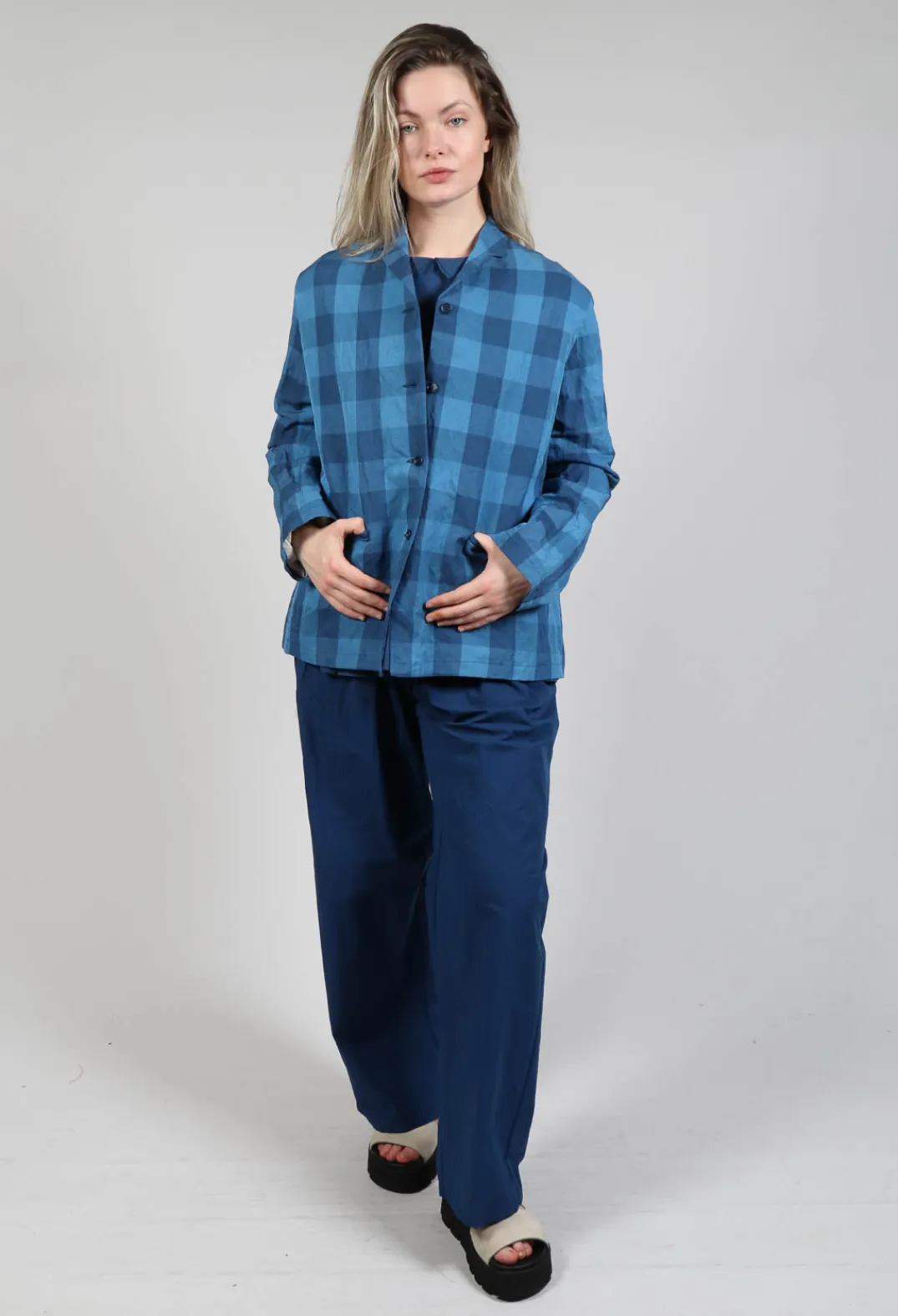 Apuntob Jackets^Short Jacket in Denim