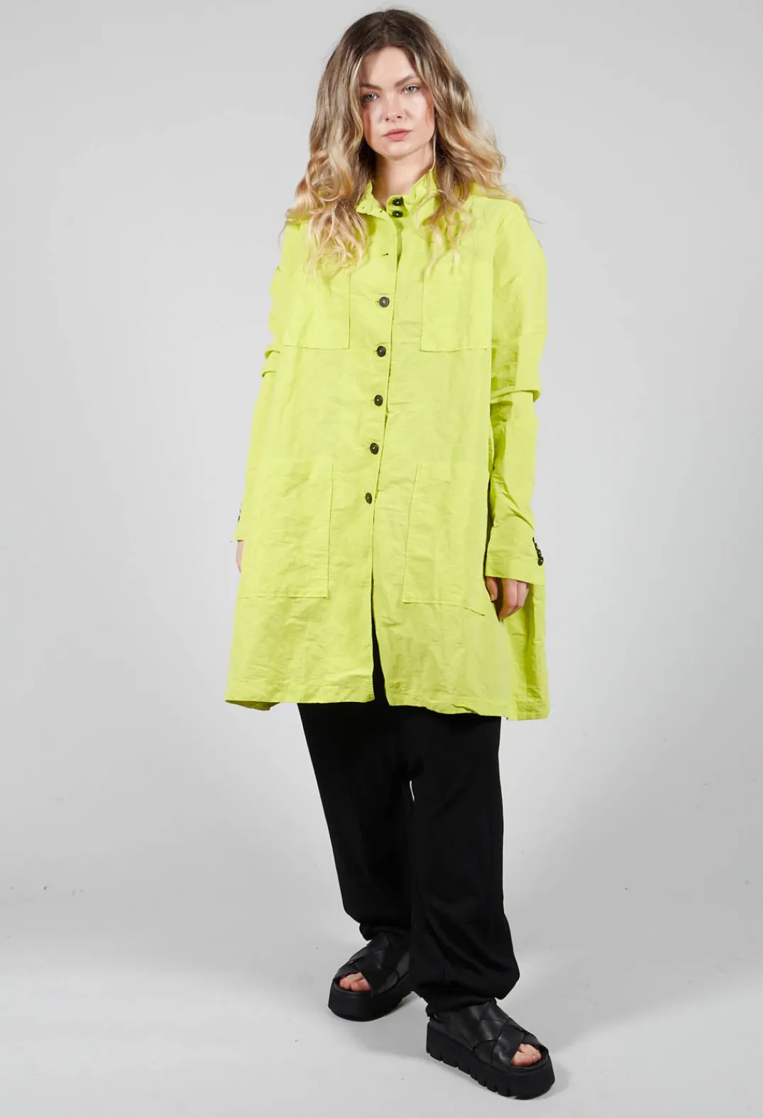 Rundholz Dip Coats^Short Length Coat With Pocket Features in Spring