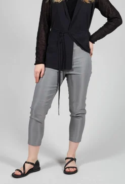 Sarah Pacini Leggings^Short Pull On Leggings in Grey