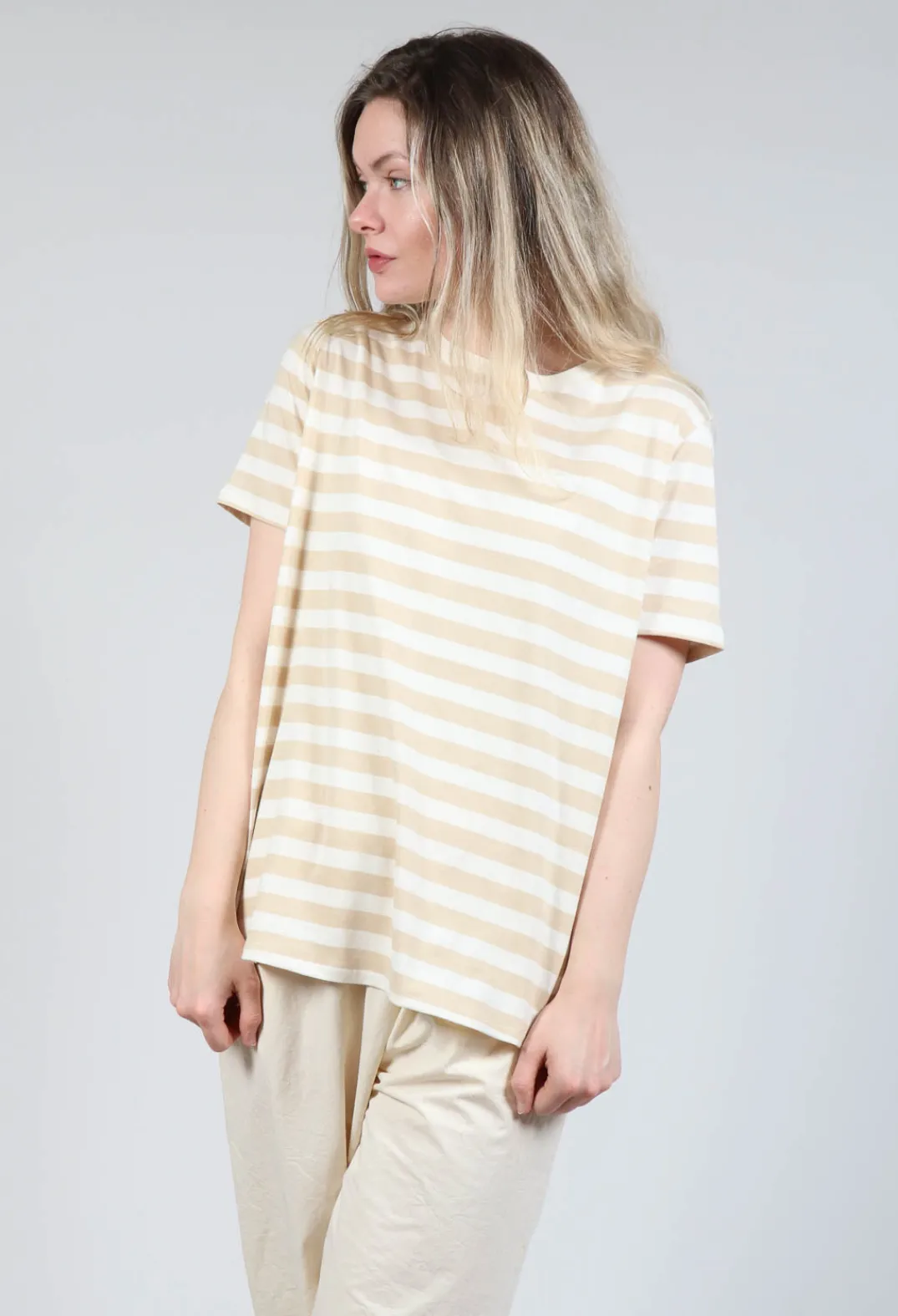 Apuntob Shirts & Blouses^Short Sleeve T-Shirt in Honey