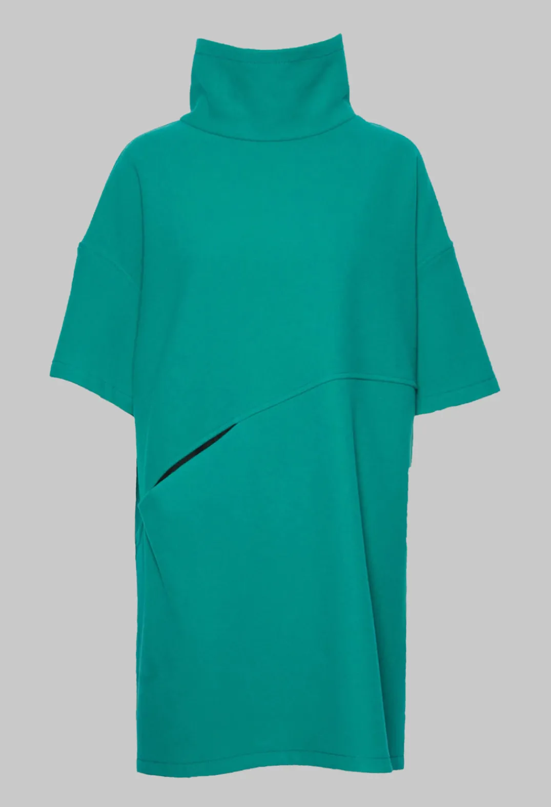 Xenia Design Jackets^Short Sleeved Loba Tunic In Turquoise Green