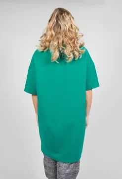 Xenia Design Jackets^Short Sleeved Loba Tunic In Turquoise Green