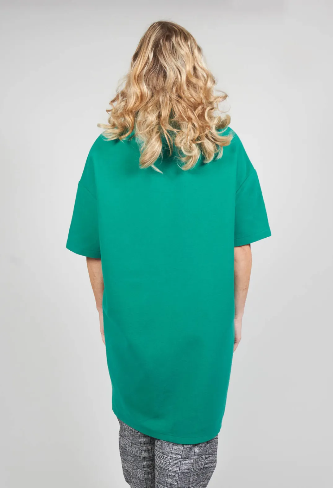 Xenia Design Jackets^Short Sleeved Loba Tunic In Turquoise Green