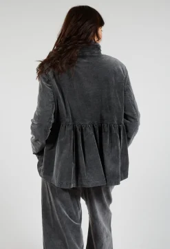 Amici Jackets^Short Structured Jacket in Pewter