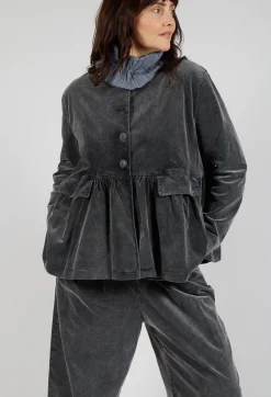 Amici Jackets^Short Structured Jacket in Pewter