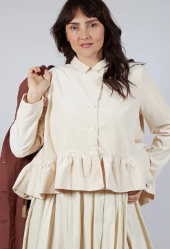 Amici Jackets^Short Structured Jacket in Cream