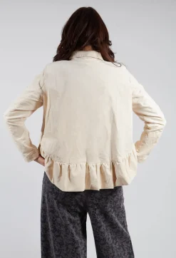 Amici Jackets^Short Structured Jacket in Cream