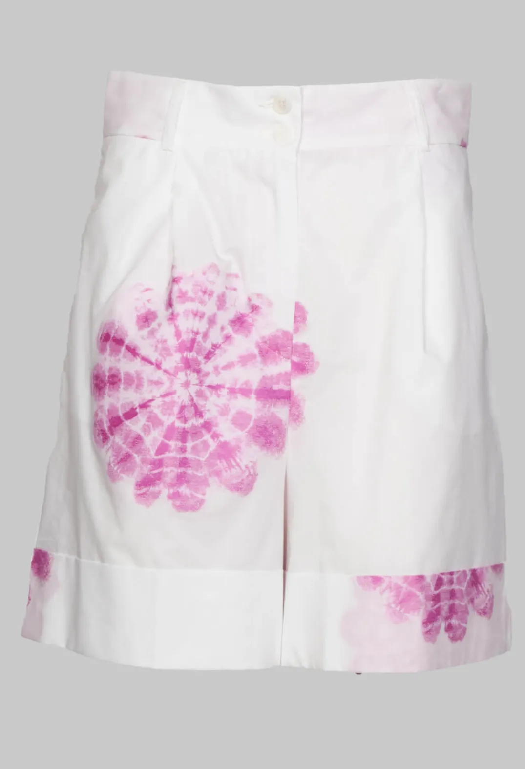Beatrice B Shorts^Shorts with Pink Flower Print