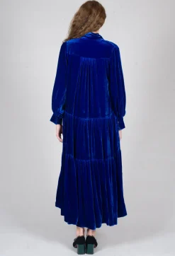 Bianco Levrin Coats^Shue Demisier in Blue Cobalt