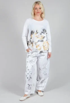 Tadashi Trousers^Signature Design Trousers in White