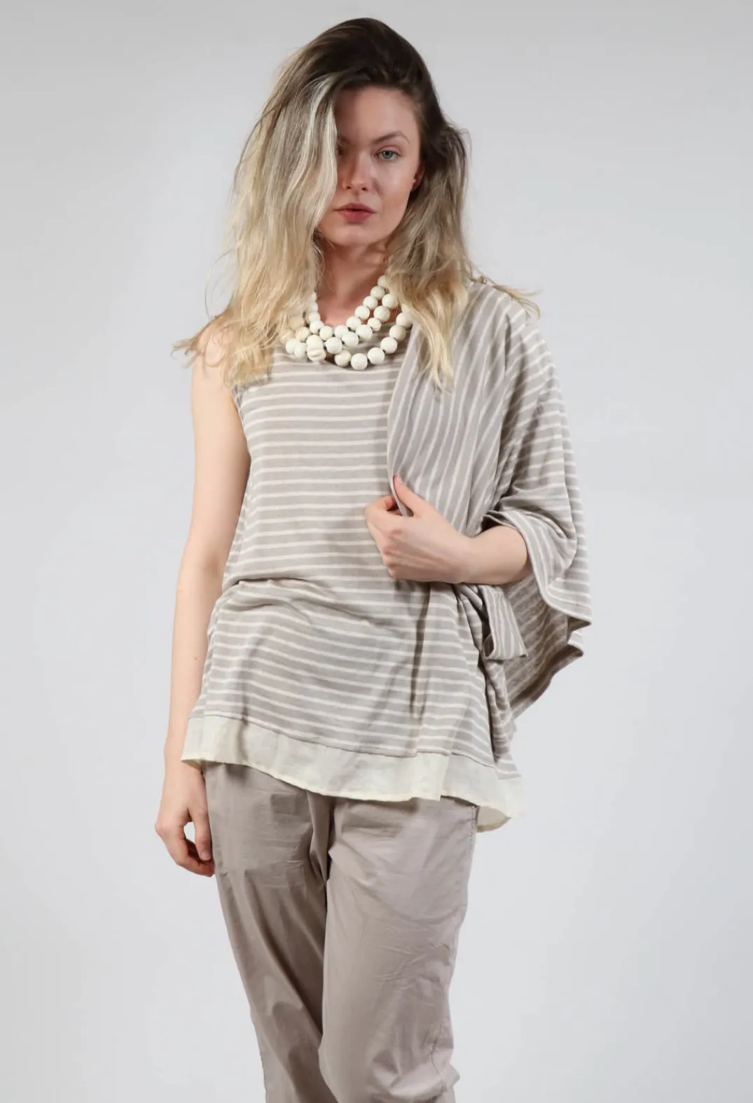 Mama B Tops^Silas Top In Argento