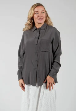 Maliparmi Shirts & Blouses^Silk Blouse in Antracite