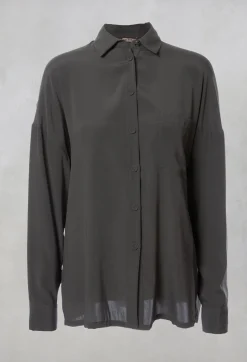Maliparmi Shirts & Blouses^Silk Blouse in Antracite