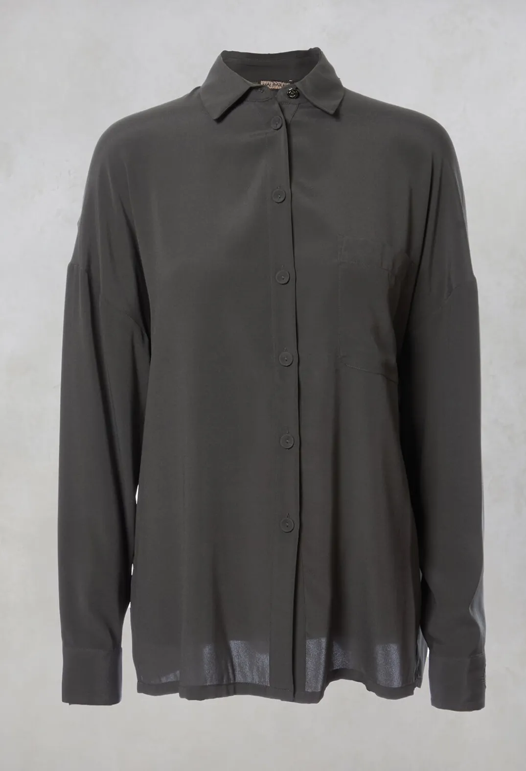 Maliparmi Shirts & Blouses^Silk Blouse in Antracite