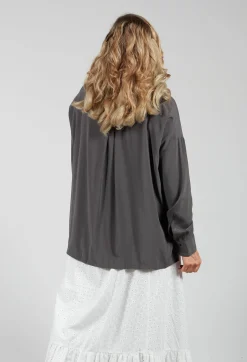 Maliparmi Shirts & Blouses^Silk Blouse in Antracite