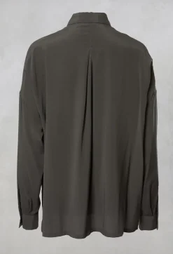 Maliparmi Shirts & Blouses^Silk Blouse in Antracite