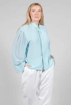 Umit Unal Shirts & Blouses^Silk Blouse in Mint