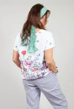 Etnika Scarves^Silk Scarf in Forest Green