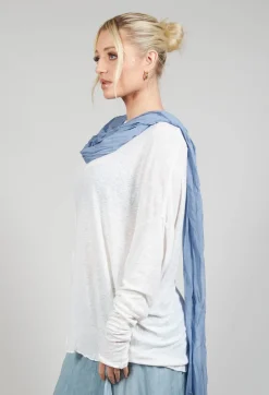 Umit Unal Scarves^Silk Scarf in Original Blue