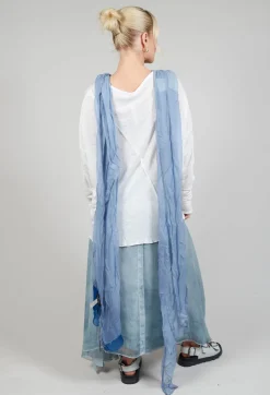 Umit Unal Scarves^Silk Scarf in Original Blue