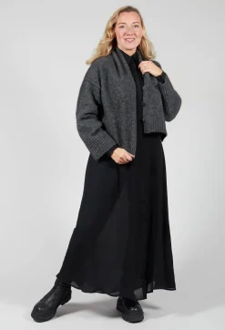 Isabel Benenato Shirts & Blouses^Silk Shirt Dress in Black