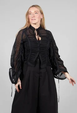 Isabel Benenato Shirts & Blouses^Silk Shirt in Black
