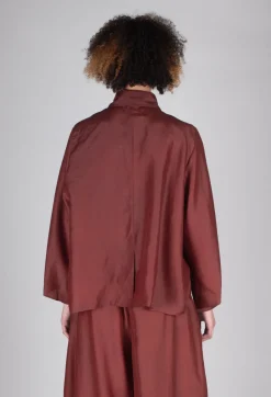 SOH Shirts & Blouses^Silk Shirt in Copper