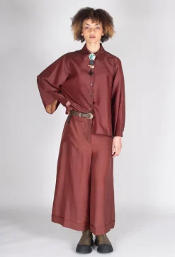 SOH Shirts & Blouses^Silk Shirt in Copper