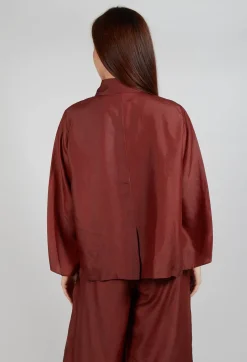 SOH Shirts & Blouses^Silk Shirt in Copper